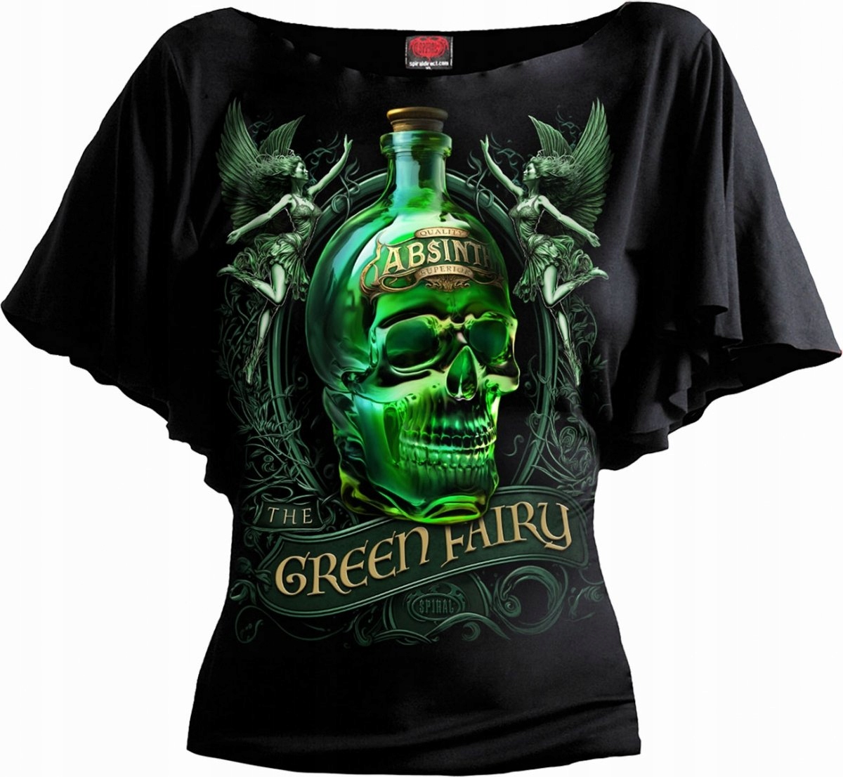 The Green Fairy Dámská spirálová bat 2XL