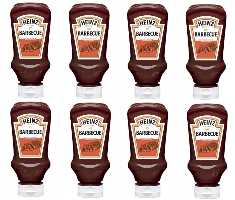 8x 220ml Heinz Sos barbecue Karton