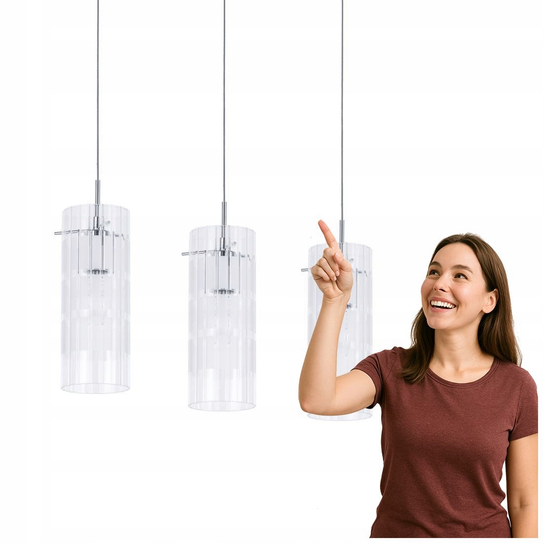 Závesná lampa Max MDM1957-3 Italux