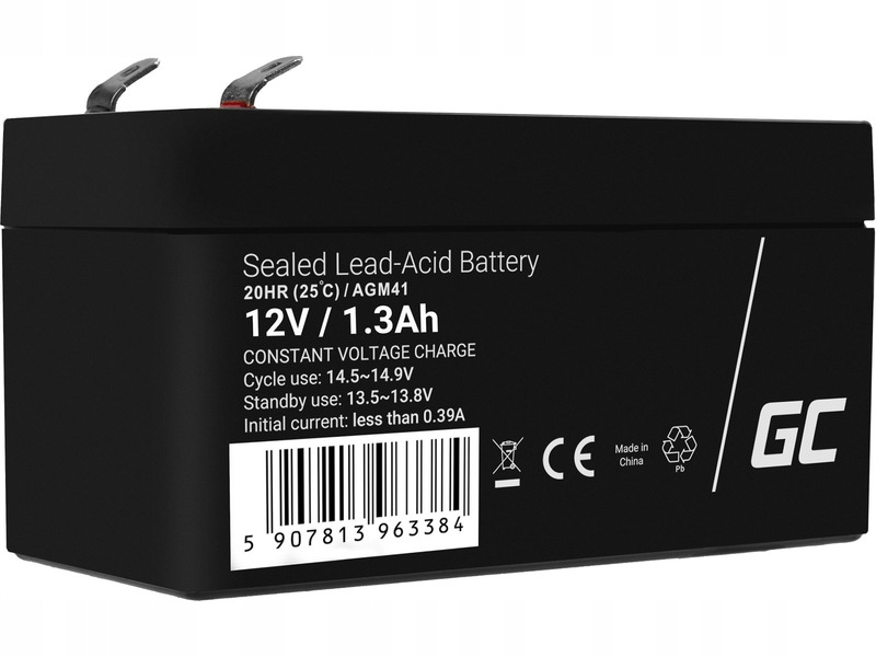 

Akumulator Green Cell AGM41 1.3Ah 12V