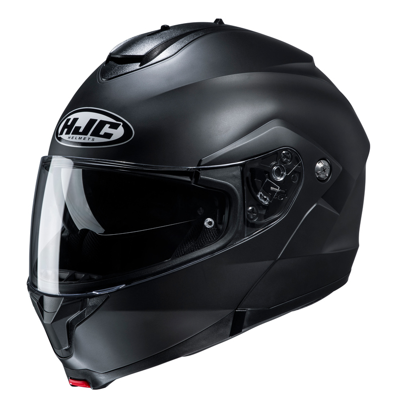 Motocyklová Prilba Hjc C91N Solid Semi Flat Čierna XL