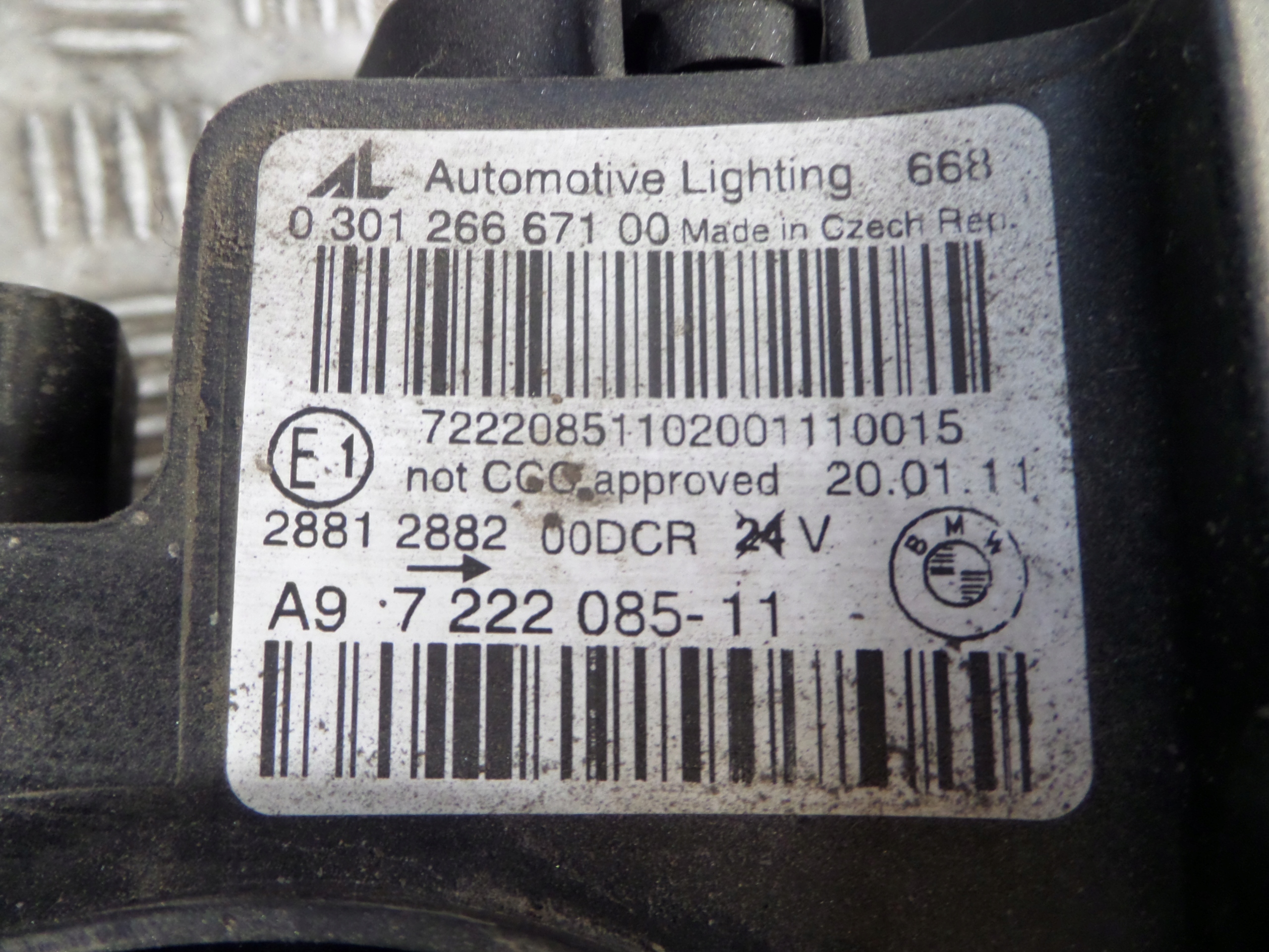 light front left complete Xenon BMW F06 F12 F13