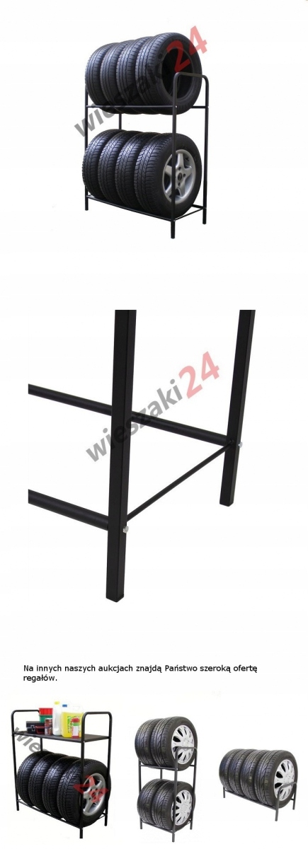 Regal na opony RO8 Wieszaki24 Material metal