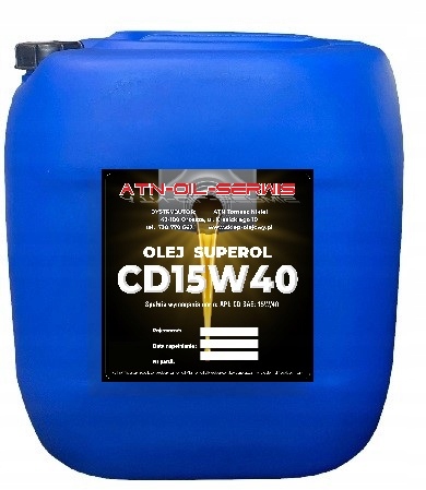 

Olej Superol CD 15W40 30L Typu " Falco "