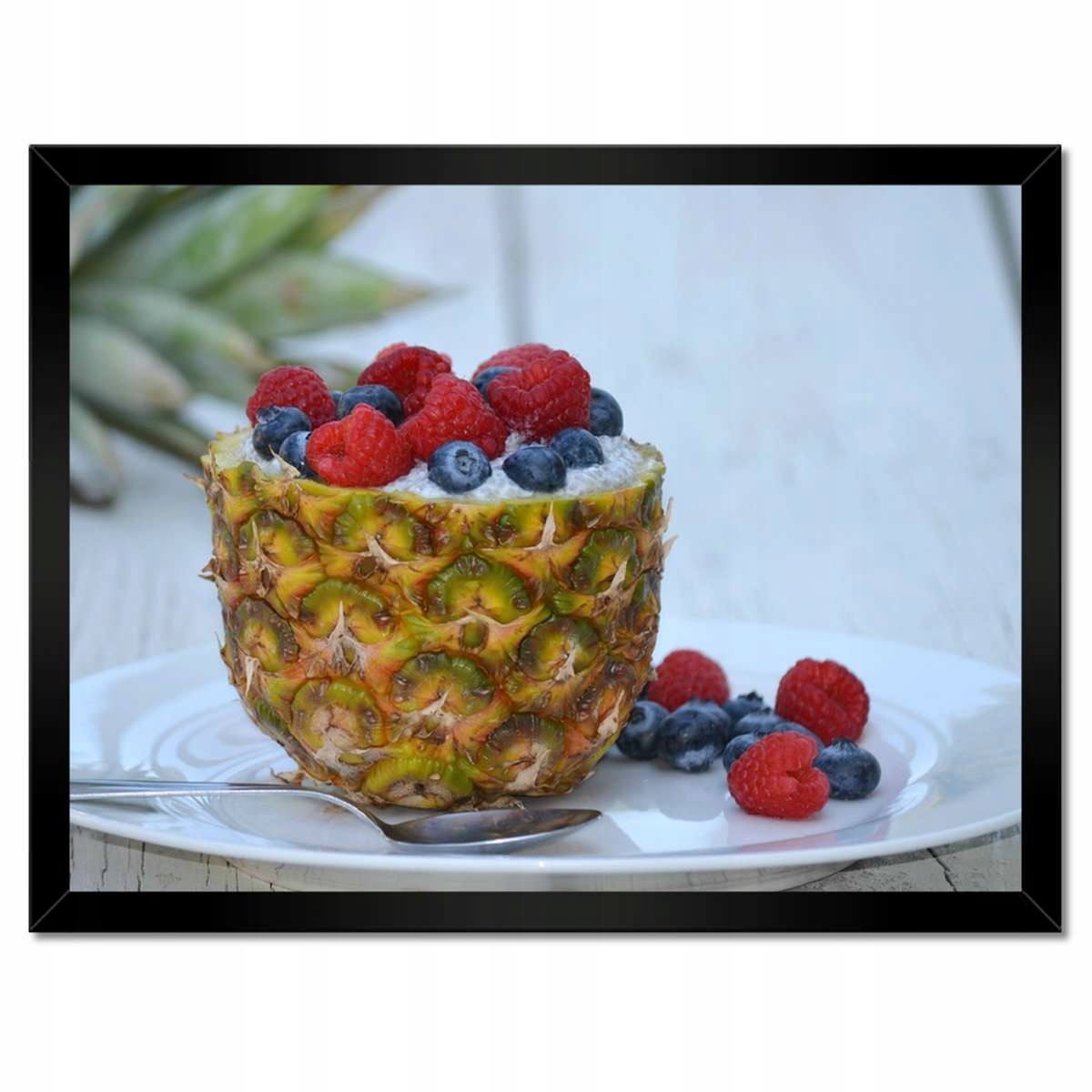 Plakáty v rámu 40x30 Plněný ananas