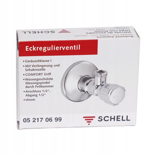 

Zawór kątowy Schell 052170699 1/2''