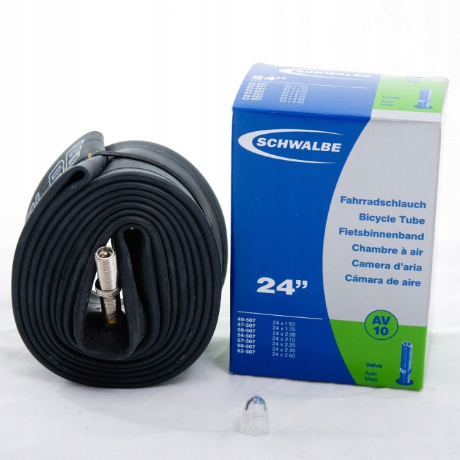 

Schwalbe Av 10 Dętka 24x2.50 Auto 40mm