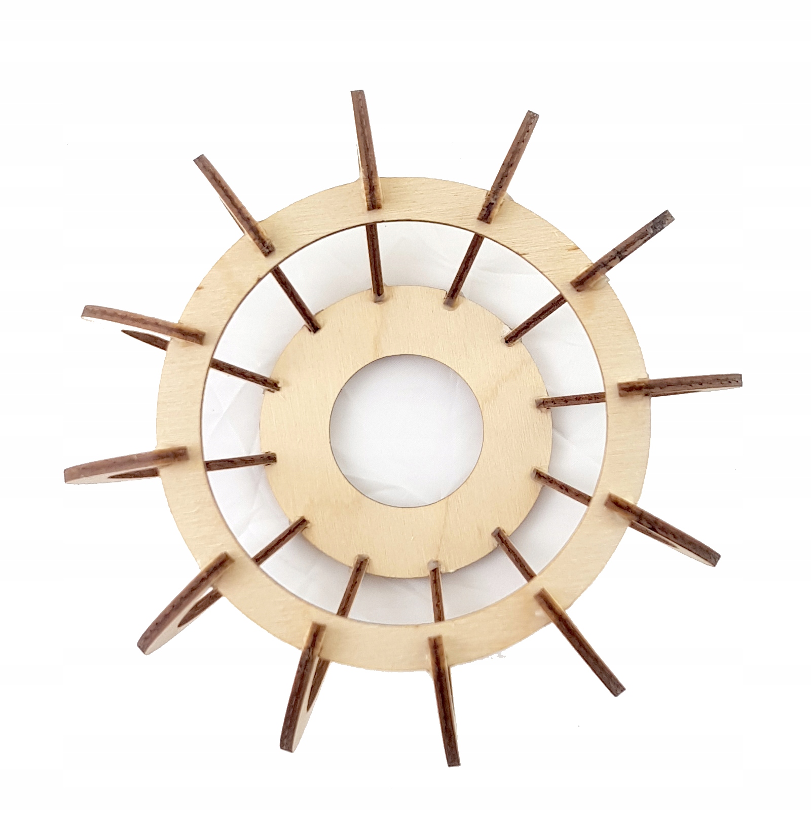 LAMPA KINKIET E27 ścienny ruchomy loft KULA Drewno Styl industrialny