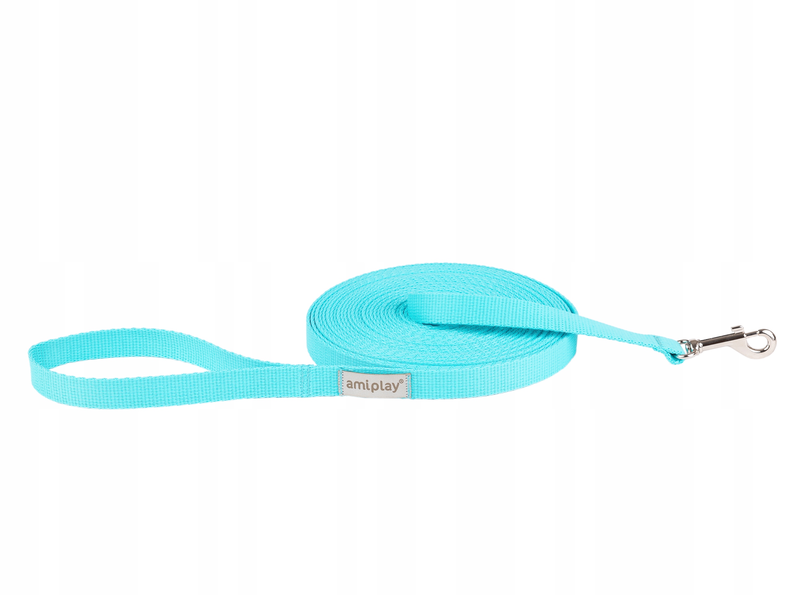 

amiplay Samba smycz treningowa 10m S Turkusowa