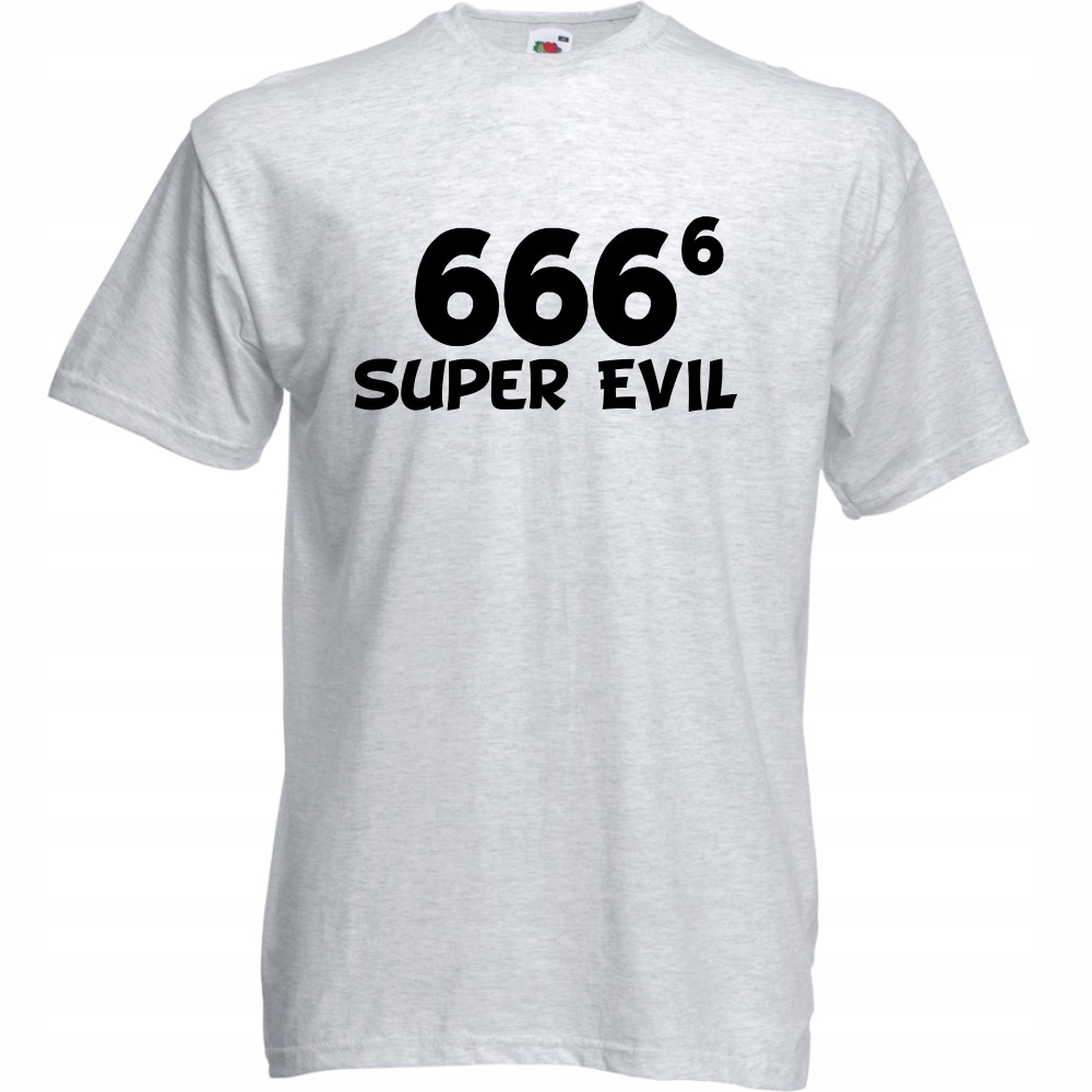 

Koszulka śmieszna 666 evil diabeł prezent XL