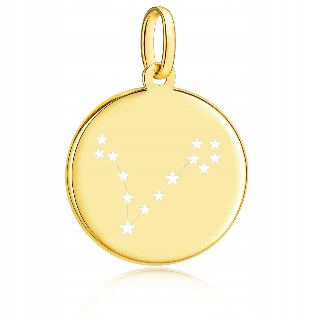 Zlatý přívěsek Ryby Systém Hvězd Souhvězdí PR.585 Znamení Zvěrokruhu