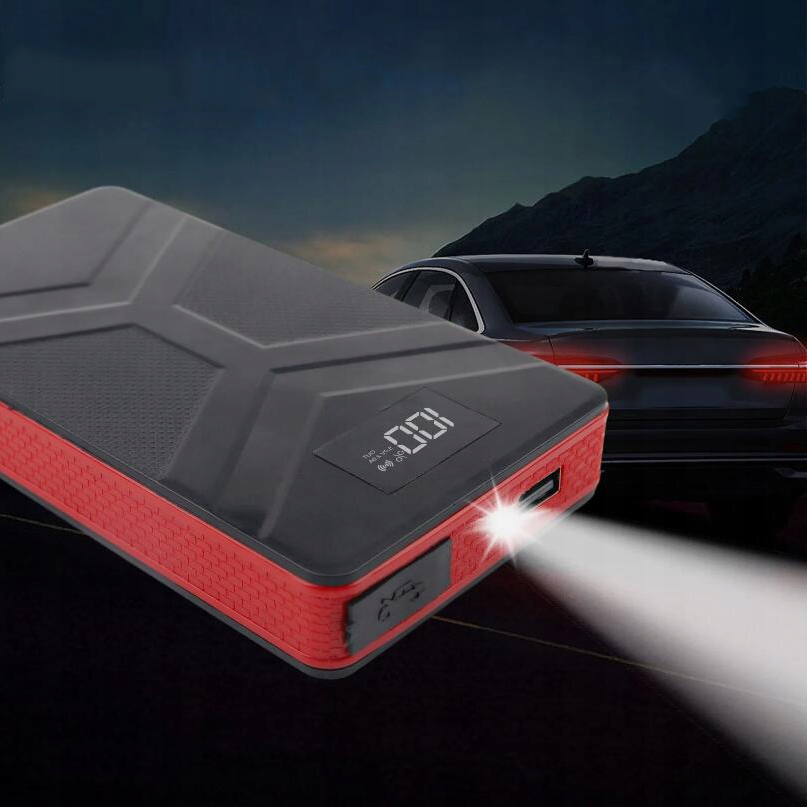 CAR STARTER POWER STARTER JUMP STARTER STARTING DEVICE 12V 6000MAH PORTABLE Model Booster