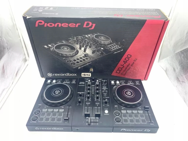 Kontroler DJ-ski Pioneer DDJ-400 czarny 2-kanałowy