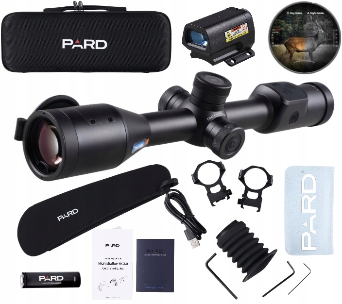 Zaměřovač pro noční vidění Pard Night Stalker 4K v2 50 mm Lrf Dálkoměr Amg/dst