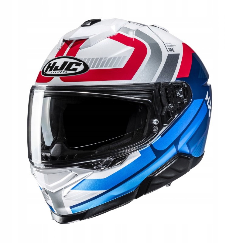 Motocyklová Prilba Hjc I71 Viz Blue Red XL