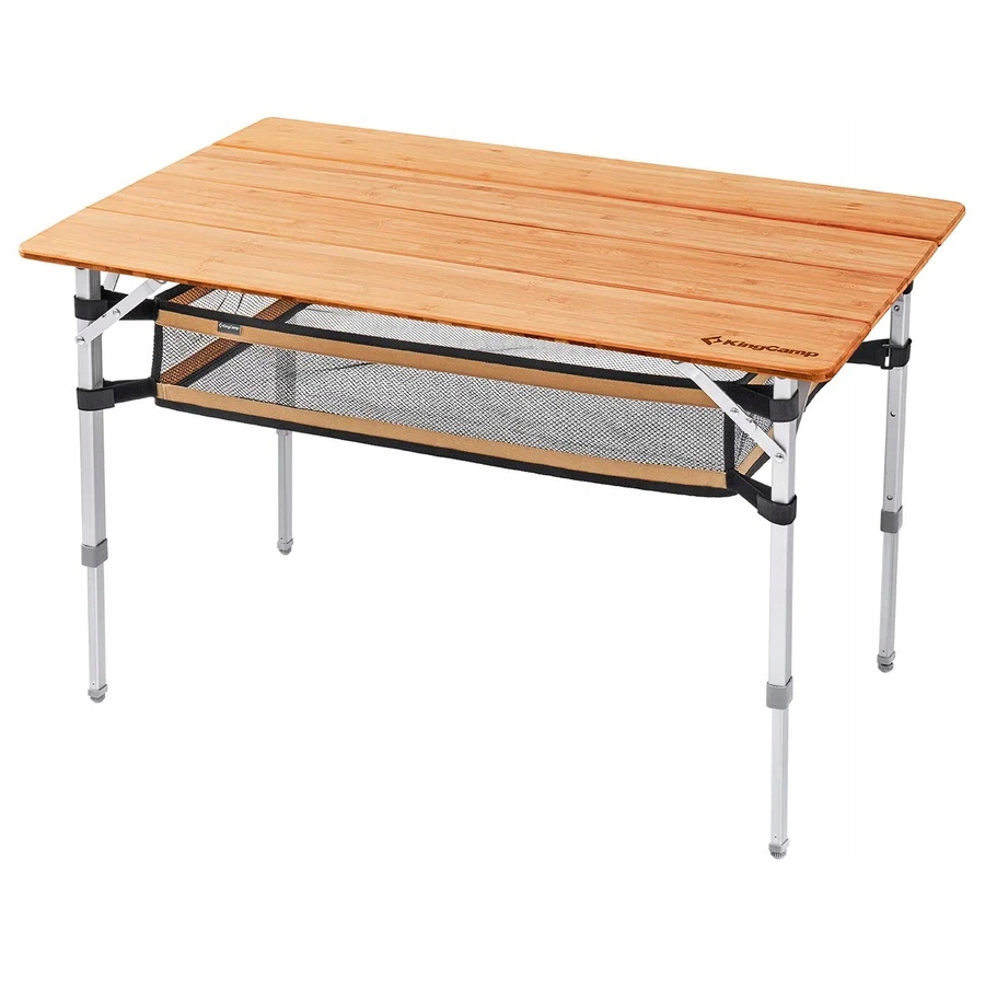 Kempingový stôl King Camp Bambus 100 x 65 cm