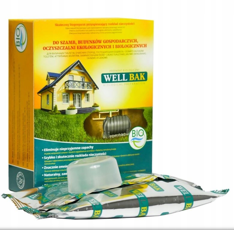 

Well Bak Bakterie Do Szamb I Oczyszczalni 200 G