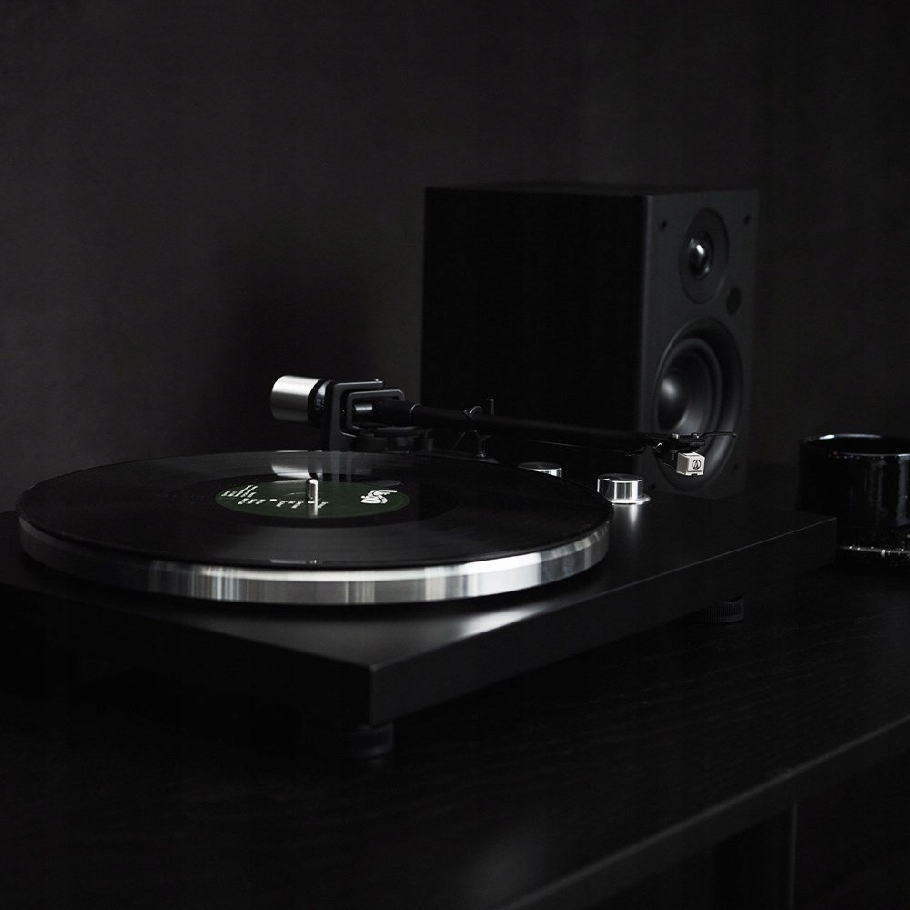 ARGON AUDIO TT CZARNY - WYJĄTKOWY GRAMOFON W SWOJEJ KLASIE Napęd paskowy