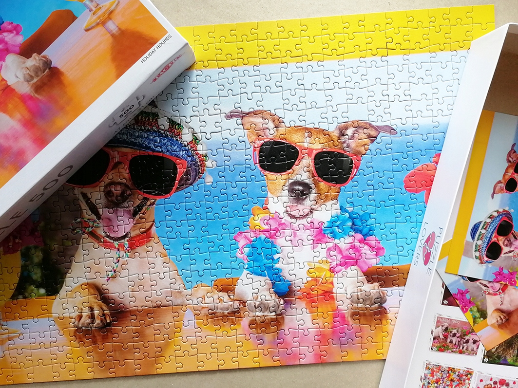 Tactic PUZZLE Psy na Wakacjach 500el Nazwa holiday hounds