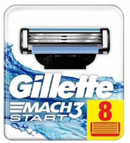 Gillette Mach3 Start Náplně do strojků 8 ks