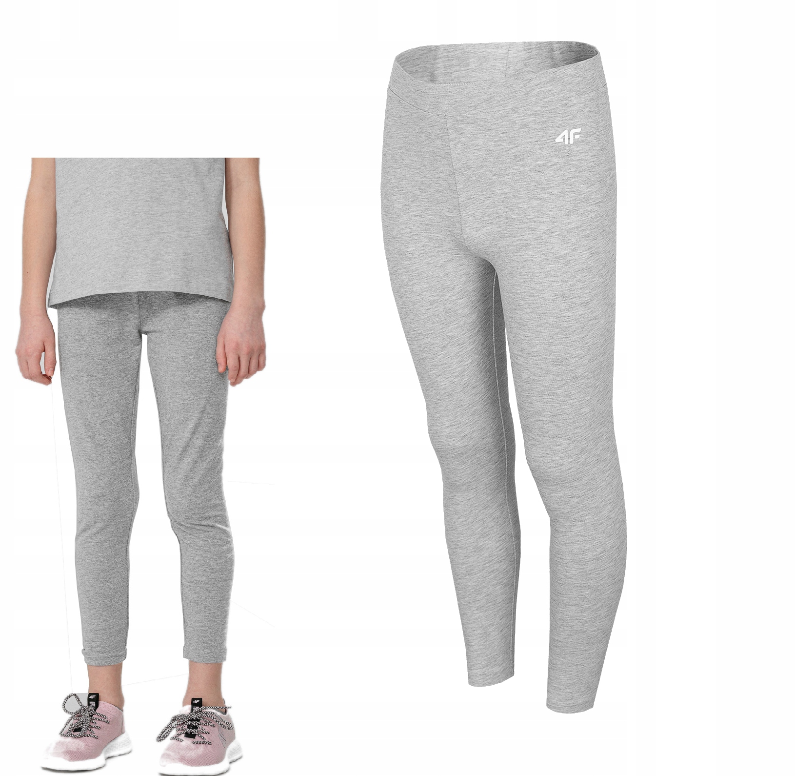 

4F Legginsy Dziewczęce Getry Bawełniane JLEG001