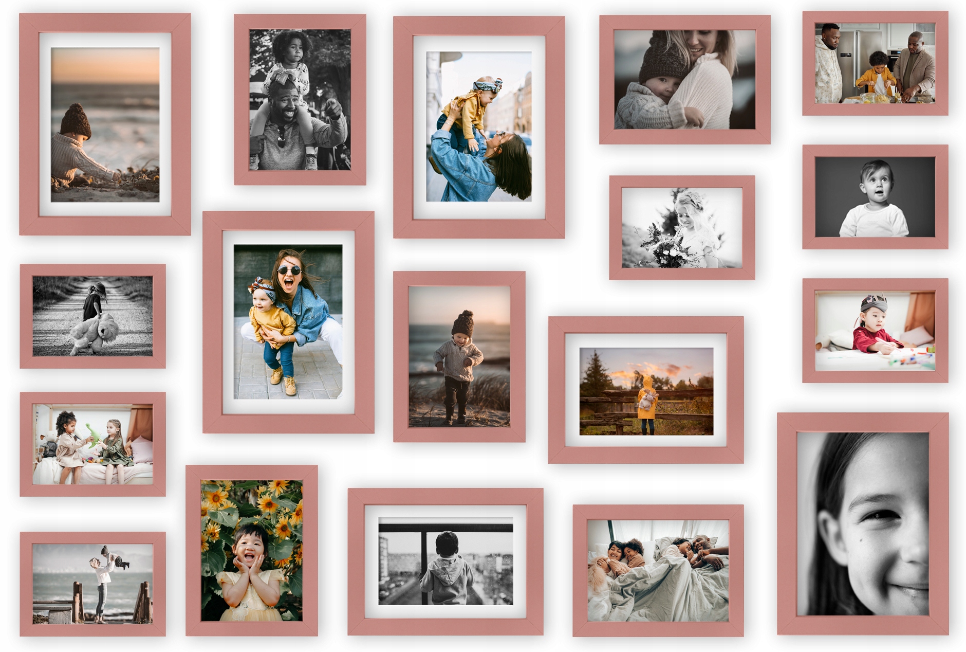 Multirama Madrid Sada rámečků na fotografie růží