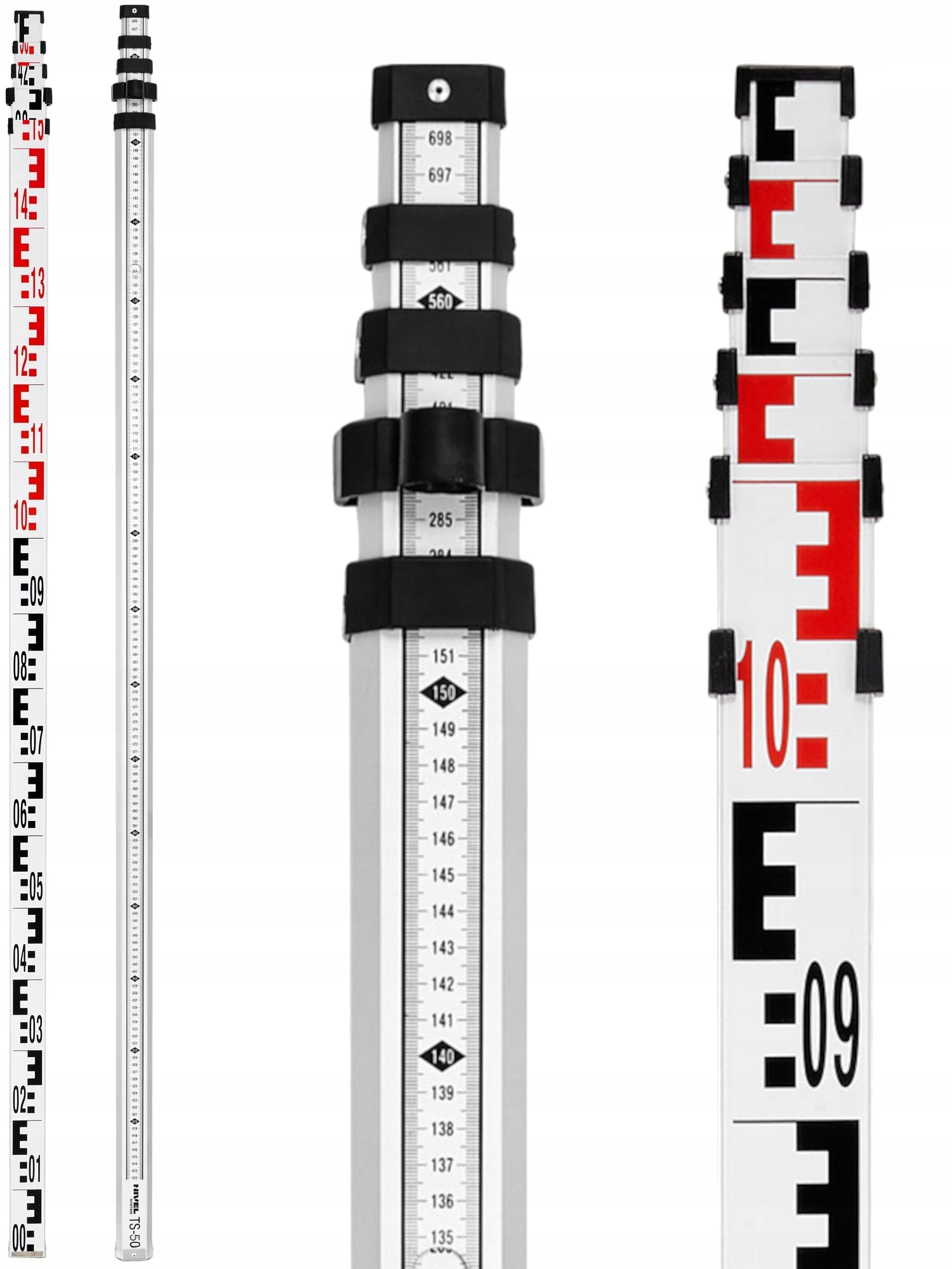 ŁATA TELESKOPOWA Nivel System TS-50 GEODEZYJNA 5m!