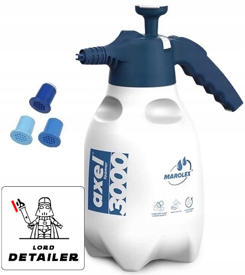 

Marolex Axel 3000 Ręczna Pianownica +3 końcówki 3l