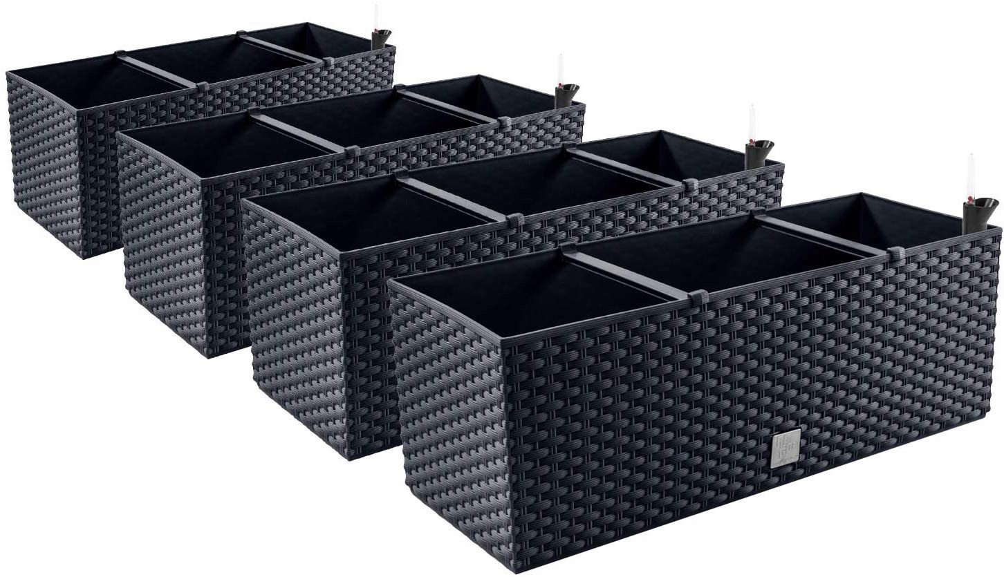 

Zestaw doniczek z systemami 4x DRTC500 antracyt