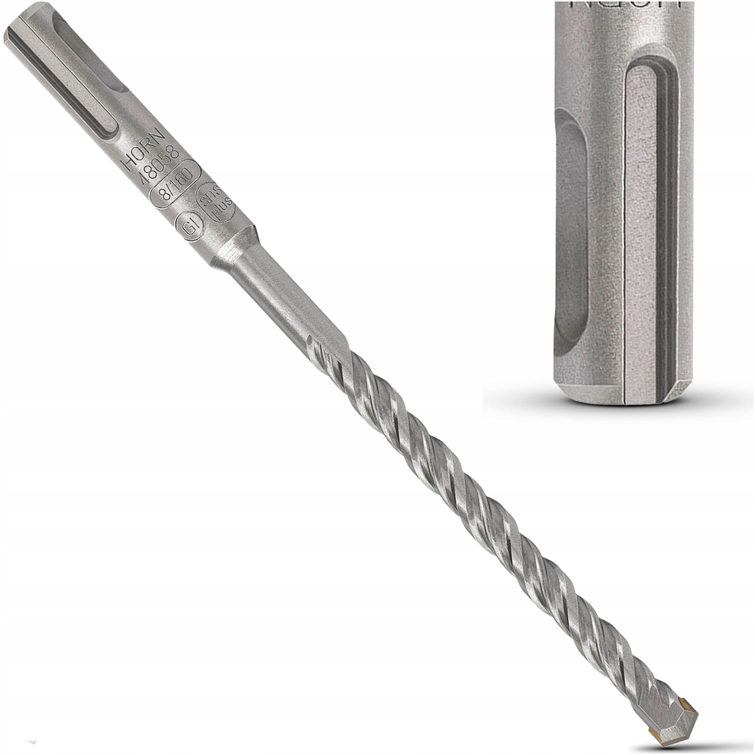 

Wiertło Do Muru Betonu fi 8x160 mm Sds-plus Widia