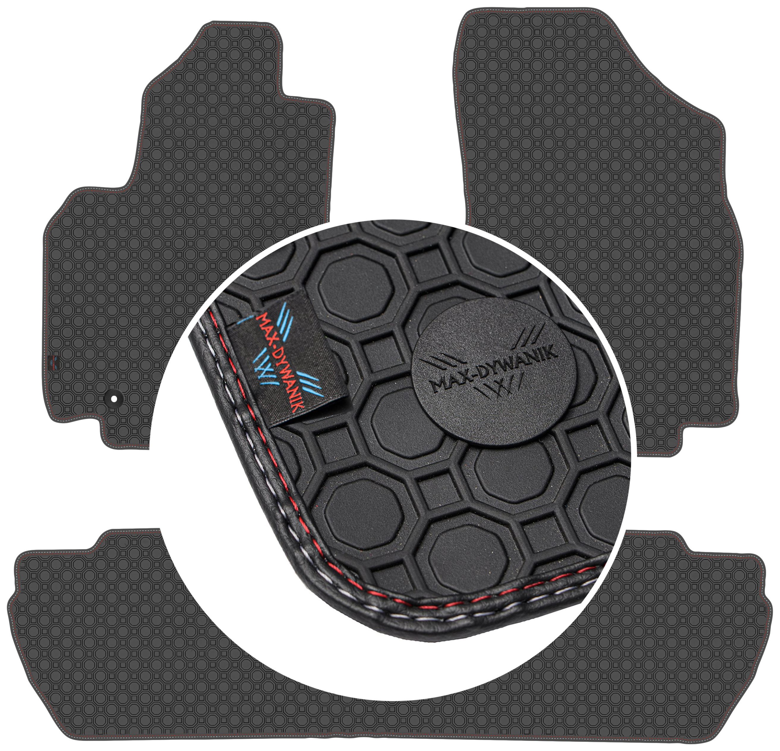 Citroen Berlingo II 2008-2018 Koberce Čierne