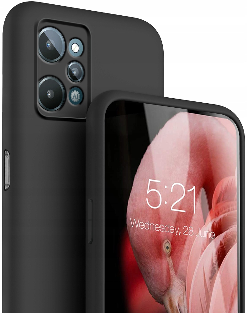 

Etui Silicone Case Szkło 9H do Realme C31