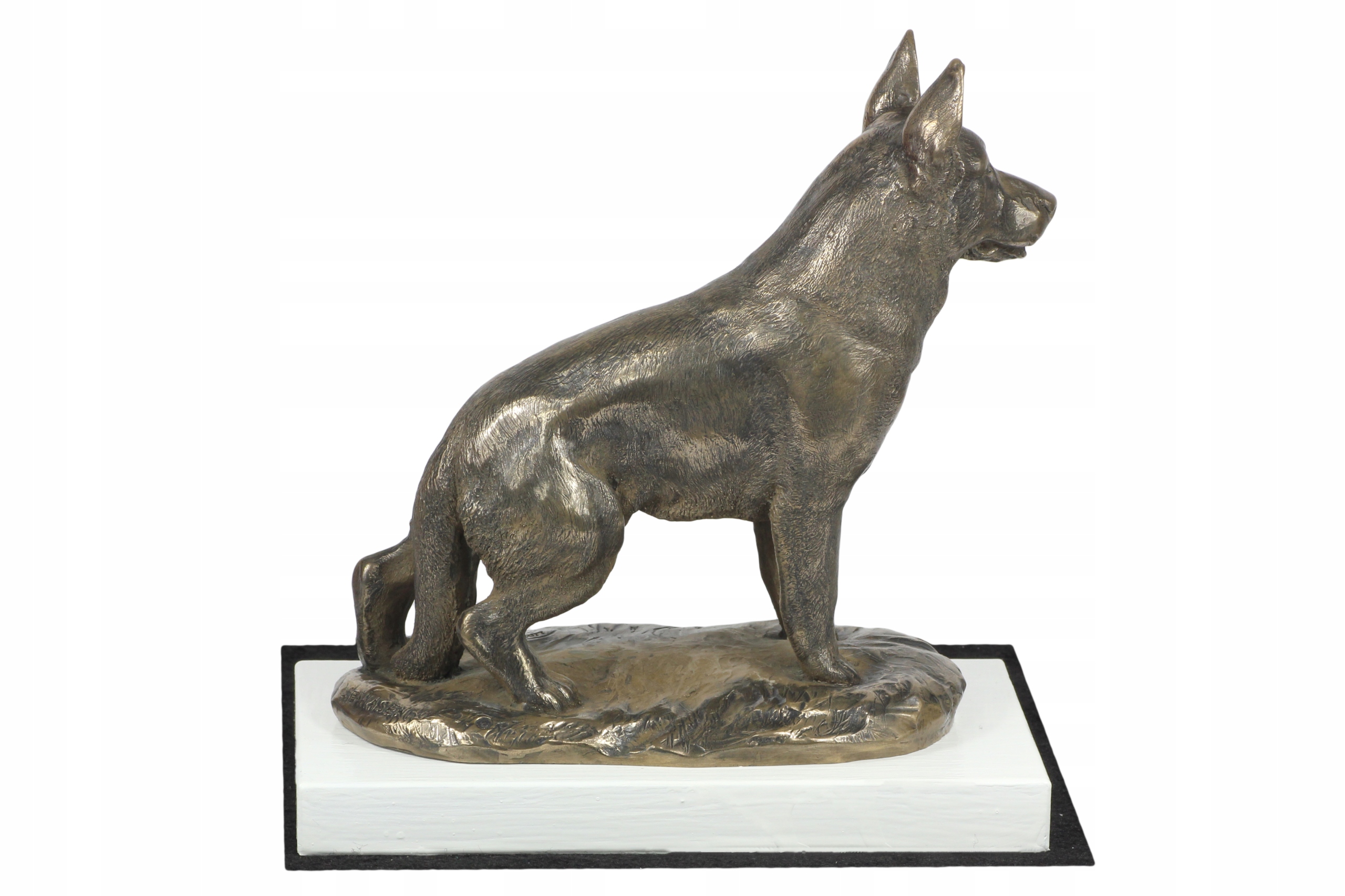 Nemecký ovčiak, figúrka psa na stôl, soška, socha, socha