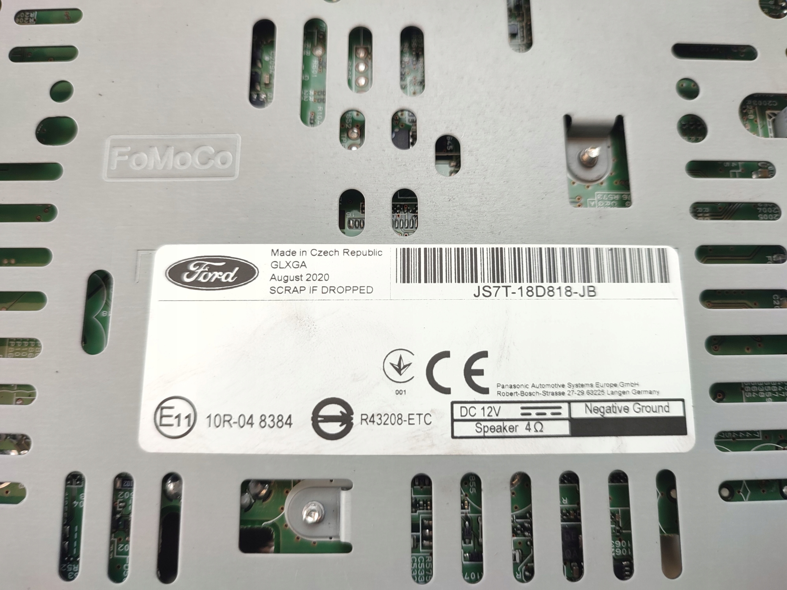 RADIO player navigation SYNC 3 FORD MONDEO MK5 LIFT JS7T-18D818-JB
