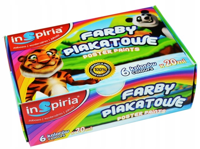 

Farby Plakatowe Inspiria 20 ML