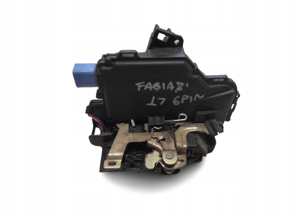 SKODA FABIA 1 I 99- ZAMEK LEWY TYŁ 6PIN