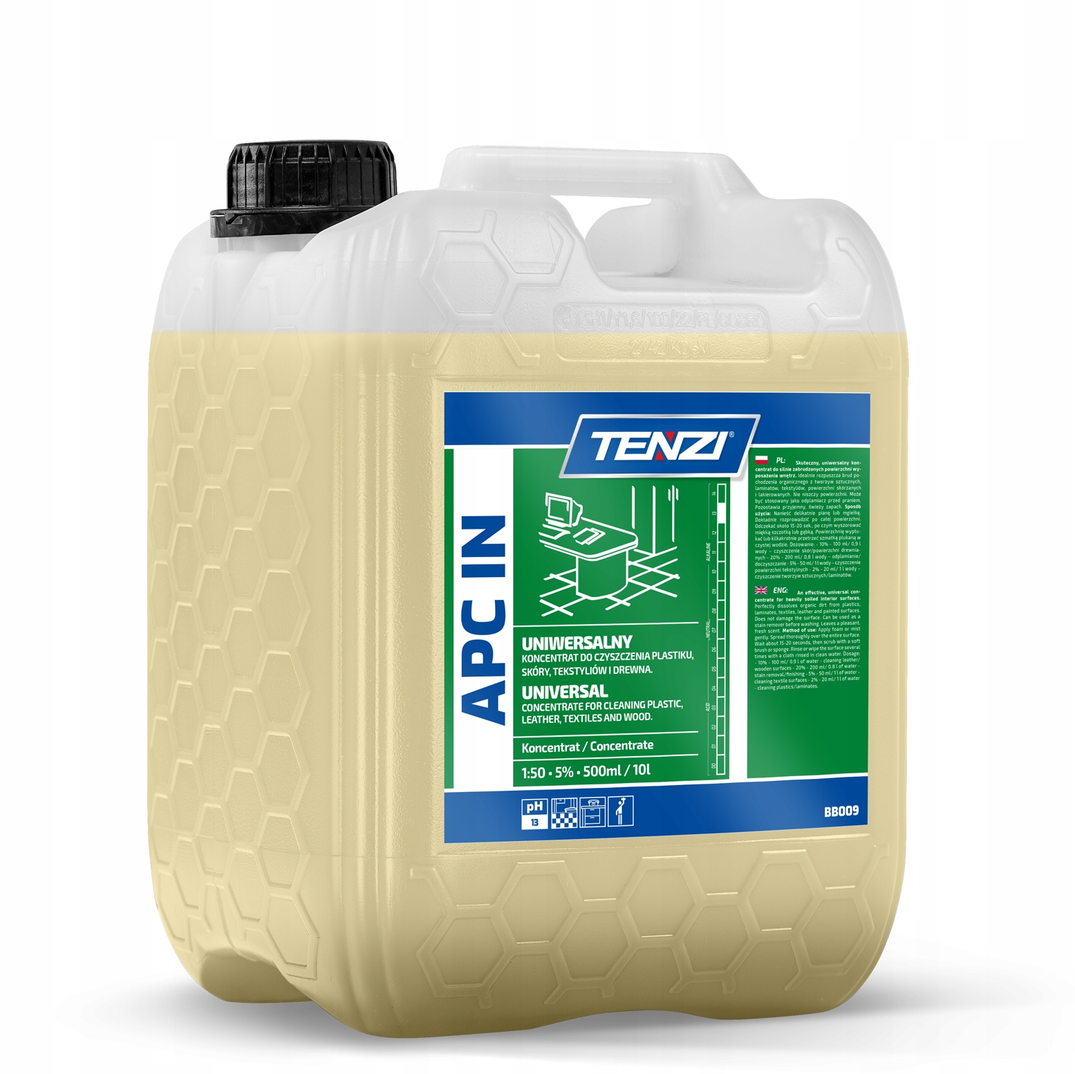 Levně Tenzi Apc In – Univerzální Prostředek Na Mytí Interiérů 5 L B09/005