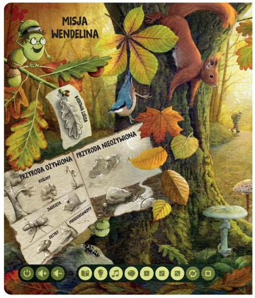 KSIĄŻKA INTERAKTYWNA ALBIK NASZA PRZYRODA Wydawnictwo Albi