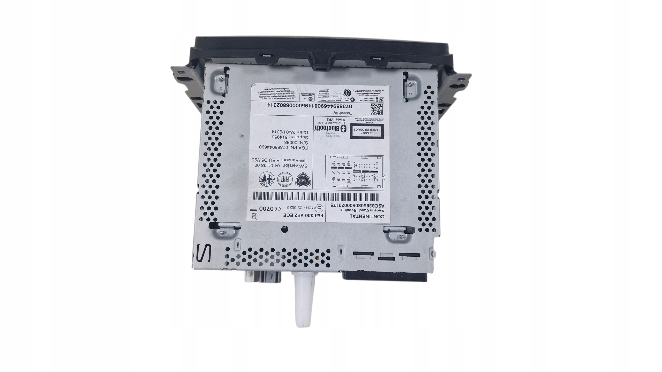 FIAT 500L RADIO BLUETOOTH ORG. 07355944690