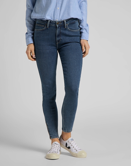 Spodnie Lee Scarlett High Zip L31BNCXY W29 L29
