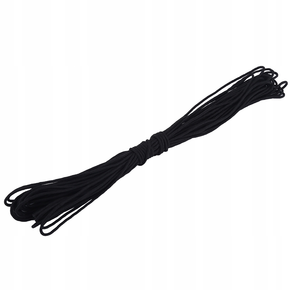 Lina Paracord Mocna Survival 2mm 15m Czarny