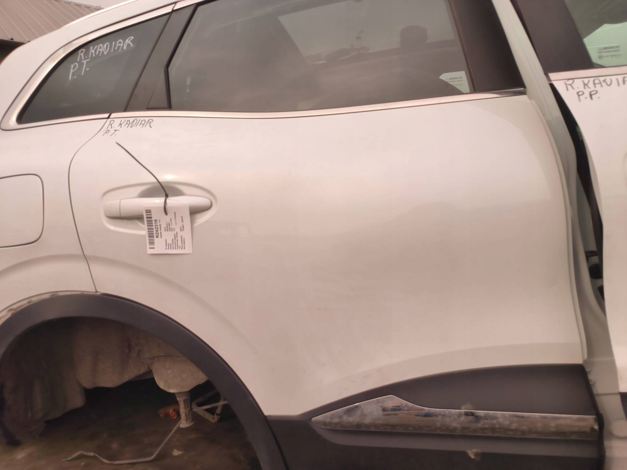 Tür rechts heck TEQNC RENAULT KADJAR und
