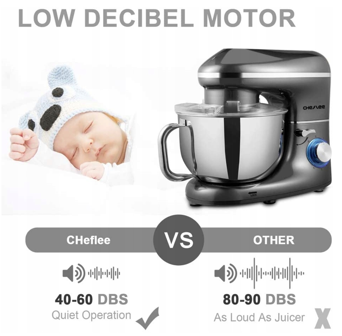 Wielofunkcyjny Robot kuchenny Cheflee 1500 W Marka inna