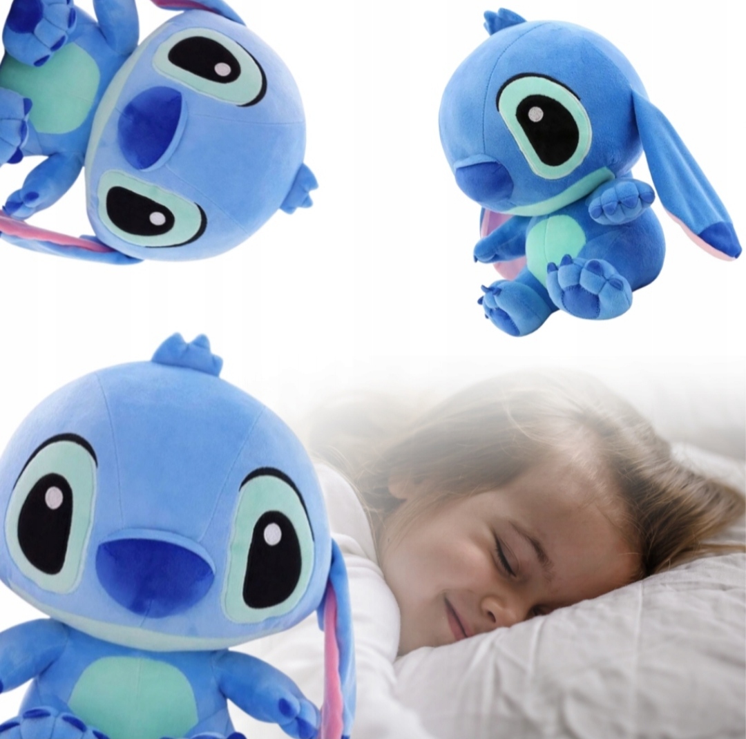 MASKOTKA DUŻY PLUSZAK STITCH 25 CM LILO I STICH NIEBIESKI PREZENT Marka bez marki