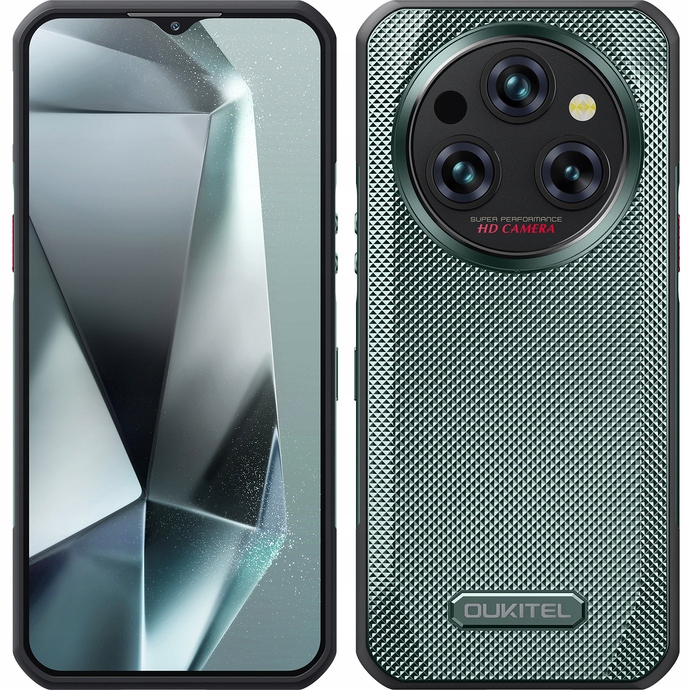 Pancerny Smartfon Oukitel WP35 Pro 12/512 11000mAh Ds. Zielony