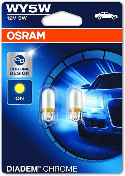 

Osram Diadem Chrome WY5W 12V W2.1X9.5D Blister