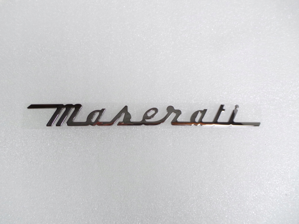 Emblém nápis Maserati Ghibli Zadná Časť 670162569