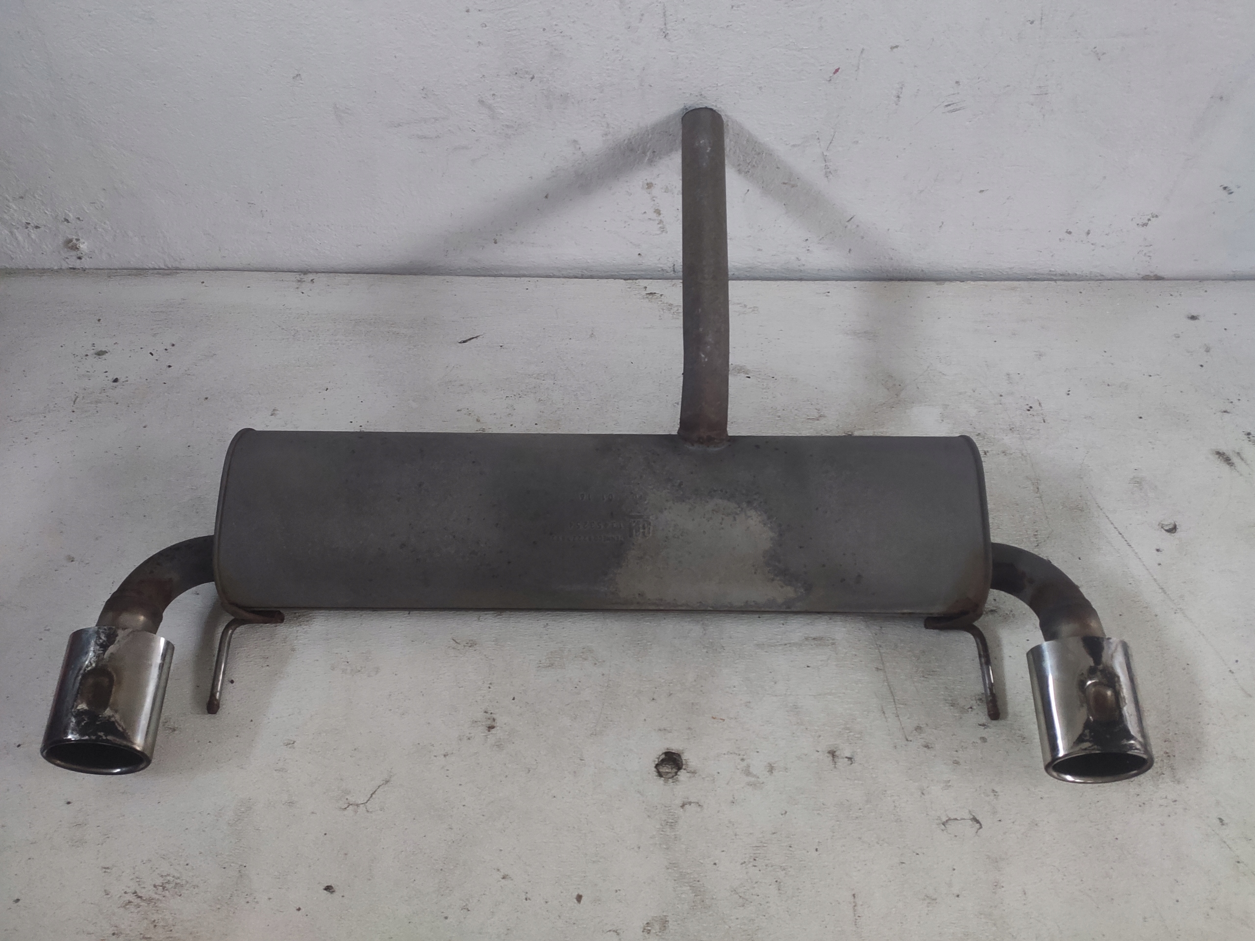 13453254 - OPEL ASTRA K 2016 1.6 T ГЛУШИТЕЛЬ