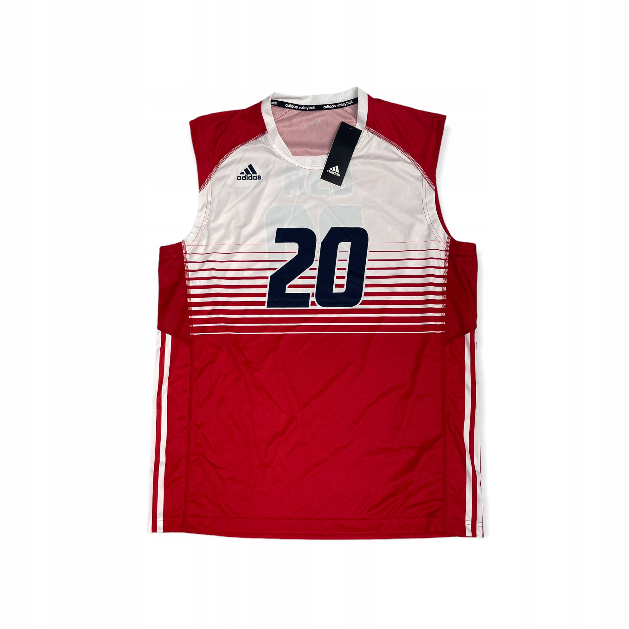 Koszulka czerwona Usa 20 Adidas Volleyball XL