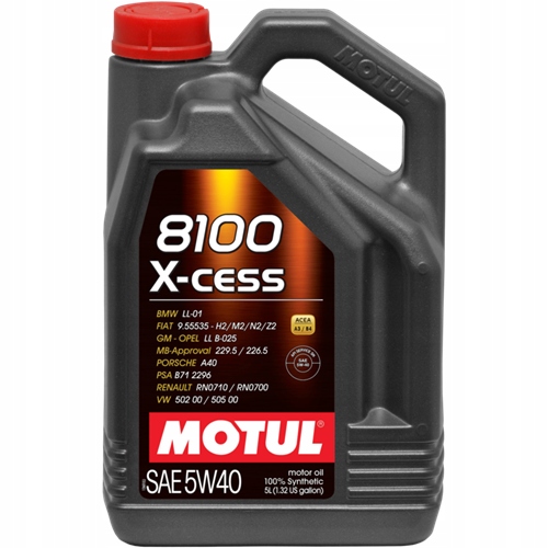 

Motul 8100 X-cess 5W-40 5L